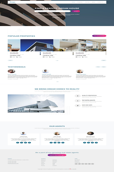 Real Estate Web Design css html java ui web design web design expert web designer web developer website design wordpress designer wordpress developer