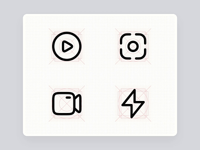 Drawing media icons in figma ✨ animation design drawing drawing icon figma figma icon icon icon design iconography icons illustration media icon motion graphics vector