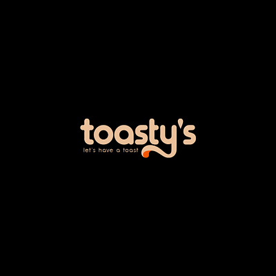 Toasty's graphic design logo