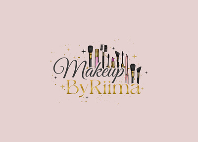 Unveiling the Luxurious Logo for Makeup By riima brand identity branding business logo feminine logo graphic design logo logo design minimalist logo modern logo