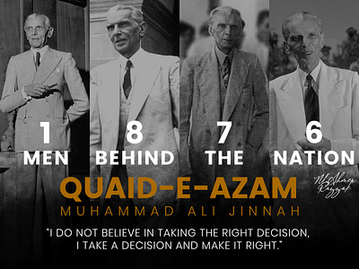 Quaid-e-Azam Day 25 december adobe photoshop facebook post graphic design post quaid e azam day socail media post