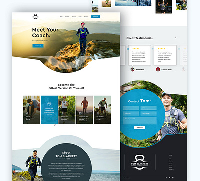 Physical Fitness Web Design