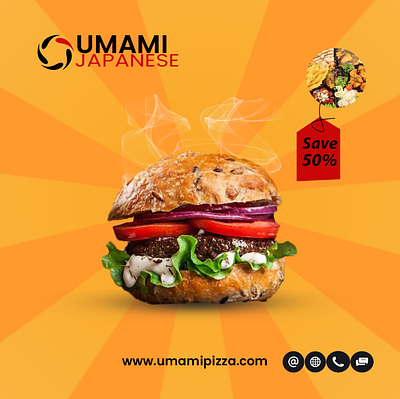 Umami Japanese Social Media Poster