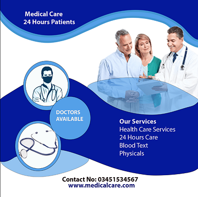 Medical Care Social Media Poster