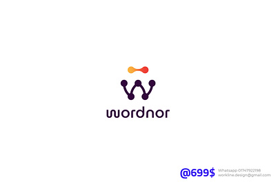 W logo icon design for sell 699$ branding creative design geometric graphic design illustration logo logo design logodesign logotype w icon w logo