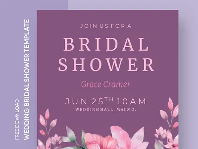 Simple Wedding Bridal Shower Free Google Docs Template bridal bridal fĂȘte bridal shower bridal shower design bridal shower invitation docs flower free google docs templates free template free template google docs google google docs hen party hootenanny invitation invite pre party shower template wedding