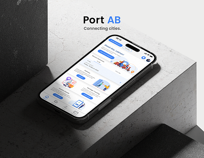PortAB - Mobile App Design design ui ux research uxuidesign web3 website design