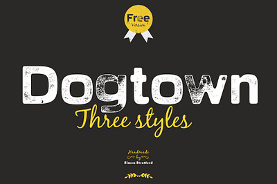 Display font Dogtown sans serif display font display font dogtown sans serif