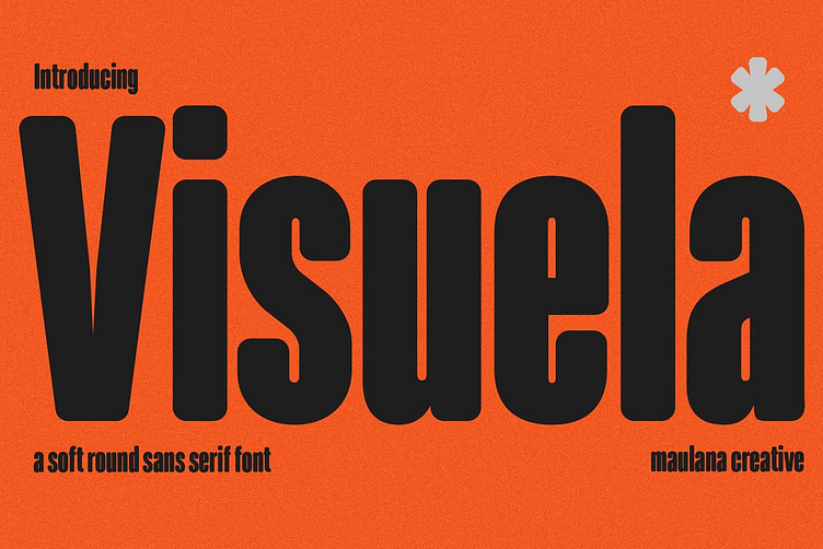 Visuela Sans Display Font by HeavyFont on Dribbble