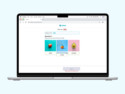 Cakap Assessment product design ui ux web