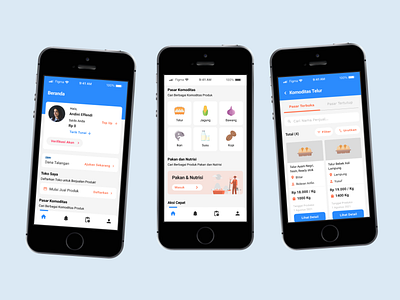 Pasar Rakyat Indonesia app product design ui ux