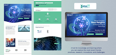 KSAPT - Saudi Arabia Event Website animation figma mockup minimal design professional design ui ux designer web designer wordpress desgin
