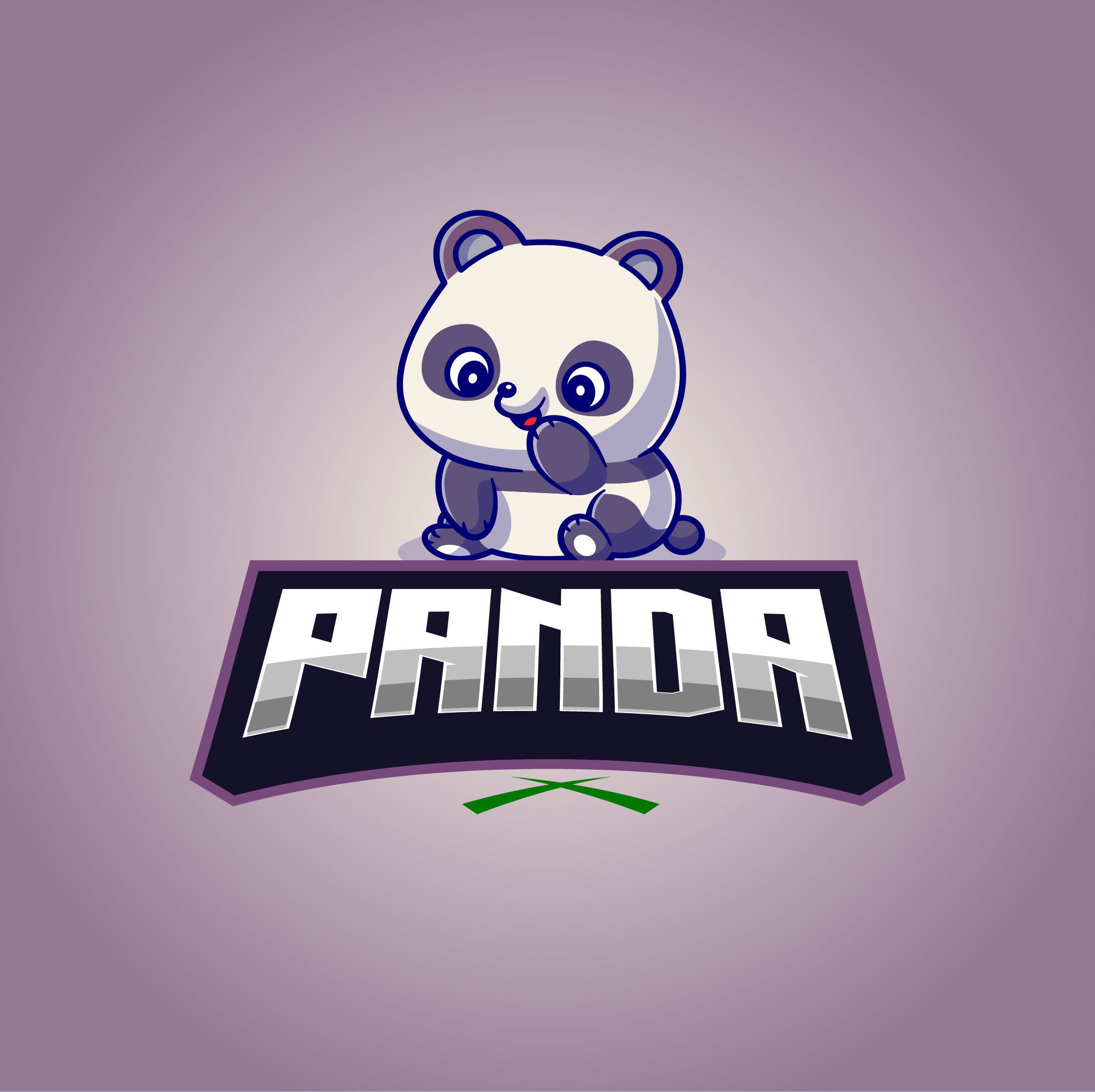 Panda | Logo inspiration graphics, Sports logo inspiration, Logo  inspiration creative