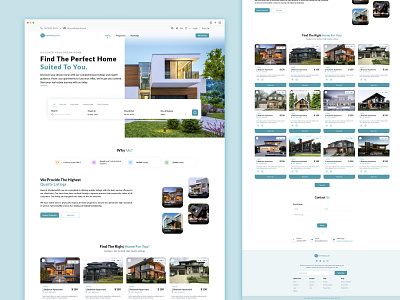Real Estate website Design