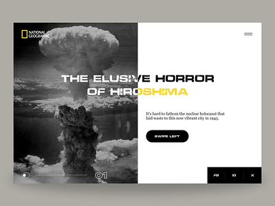 Hiroshima Documentary 3d animation branding graphic design hiroshima logo motion graphics ui