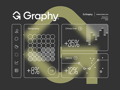 logo concept app arrow charts concept data diagram flat g graph graphy icon letter logo mark plot report tool