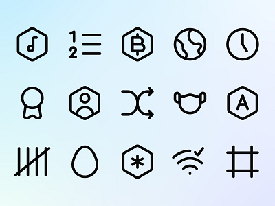 Added over 400 new icons for MynaUI Icons! icon icon pack icon set iconography icons web icons