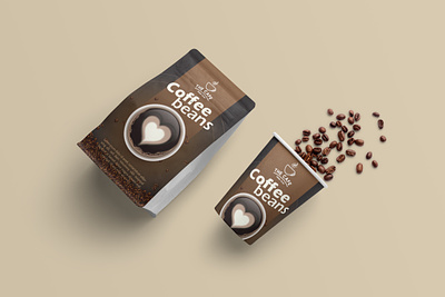 Nice Packaging Design for Coffee Beans box design. brand identity branding cafe logo design free template graphic design logo motion graphics package design packaging product design product packaging template design