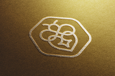 Bee Love Logo bee logo bee love logo brand business elegant logo hexagon honey bee logo honey logo identity infinity symbol linear logo logo design logotype template