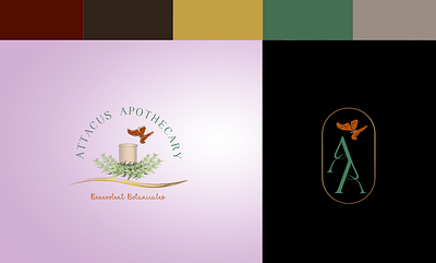 Logo Design For a Skin Care Brand - ATTACUS APOTHECARY animation brandcreation branddesign branding brandlogo graphic design graphicdesign logodesigner logoportfolio logosymbol logotype visualbrand