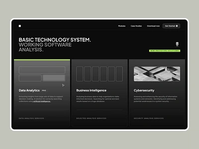 Basic - Website Concept blog cms concept design landing page minimalist modern portfolio technology ui ux web web design webdesign website