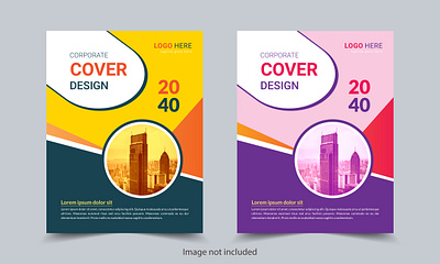 Corporate Business Book Cover Design background branding design graphic design illustration logo portfolios vector