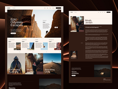 Someby branding clean homepage layout modern motion graphics ui ux warm