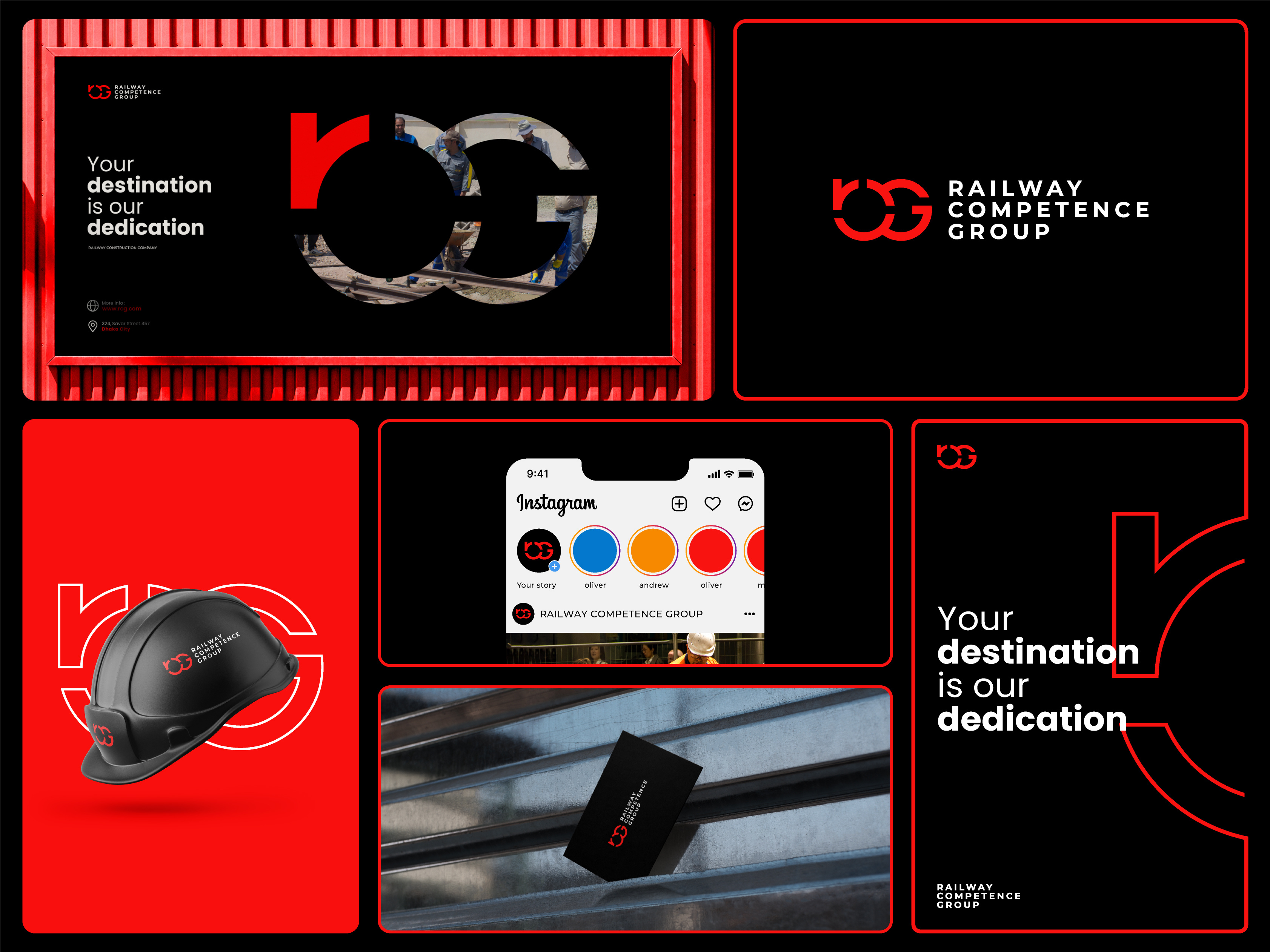 Example of Visual Identity & Branding