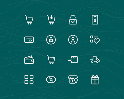 Ecommerce Interface Icon shipping