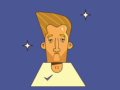 Harry Kane adobe illustrator character design character illustration character study digital illustration harry kane harry kane illustration illustration minimalistic character design