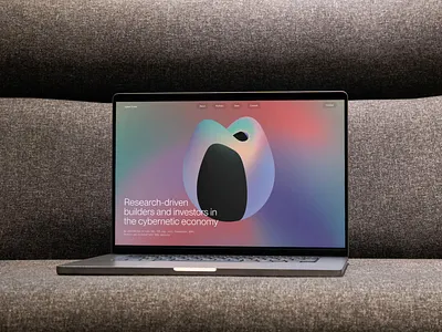 Cyber Fund Orb transitions 3d animation branding graphic design interface minimal motion graphics typography ui ux website