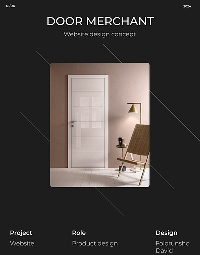 Door Sale Website Redesign Concept app brand brand identity branding colorful design figma graphic design landing page photoshop product design simple typography ui uidesign uiux ux web webdesign website