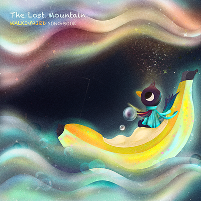 Cover Design - The Lost Mountain animation cover digital painting