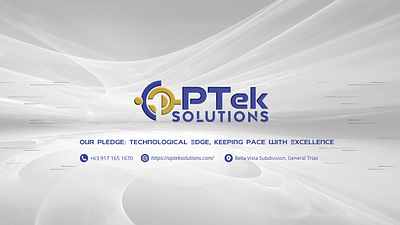 Optek solutions: Improved Branding branding graphic design logo philippines technology technology brand design technology logo