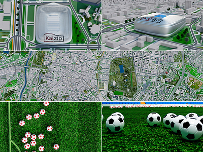 Estadio Santiago Bernabéu 3d animation bernabéu branding c4d football motion design motion graphics redshift soccer stadion