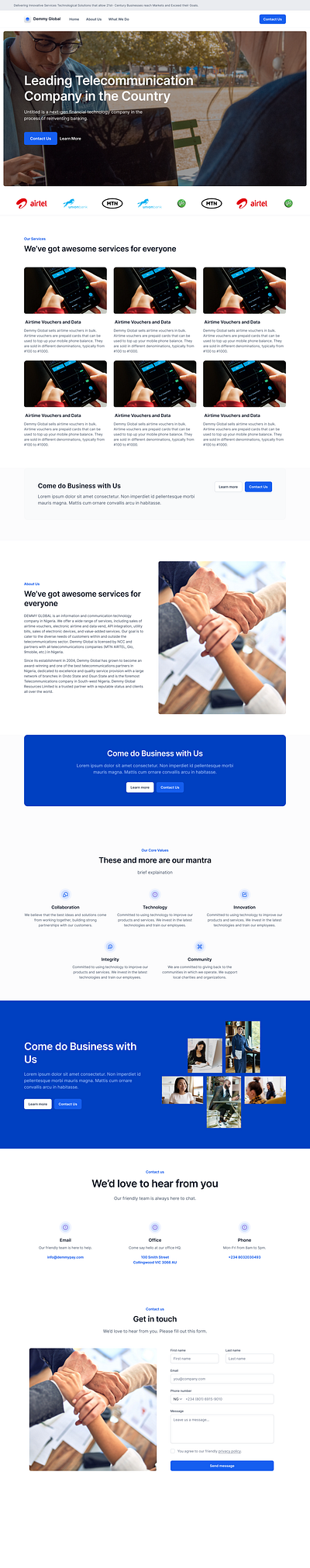 Landing Page figma landing page ui user experience ux