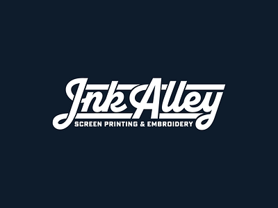 Ink Alley Screen Printing & Embroidery Rebrand 2023 2023 bird cap colors embroidery hat hoodie illustration ink alley logo design nike dunks nikes pantone pigeon rebrand screen printing spot illustration street vector art