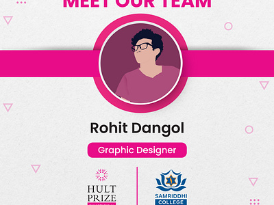 Being a part of Hult Prize at Samriddhi College 3d animation banner branding dangol design developer graphic design hult illustration logo motion graphics prize rohit ui vector