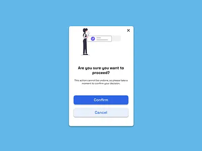 Simple Popup Window. app figma graphic design product ui ux