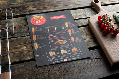 Menu Design branding creative design design graphics design illustration menu menu design