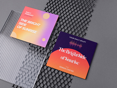 Podcast cover art templates design in Canva branding bright canva daily podcast graphic design inspire mockup morning motivate personal branding podcast podcast cover podcast cover art podcast templates positivity social media branding social media design sunshine templates uplift