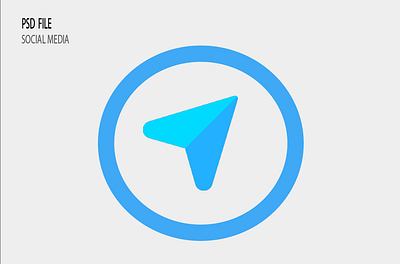 Telegram adobe illustrator branding graphic design page social media telegram ui