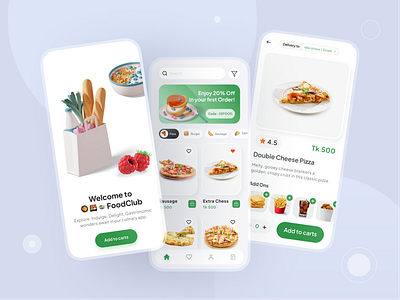 Savor the Flavor with Seamless Delivery appdesigninspiration deliciousdeliveries digitalfood foodclub fooddeliveryapp foodietech foodtechtrends mobileappdesign mobileappui userexperience