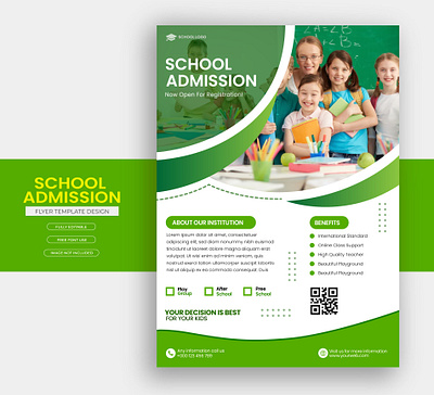 School admission corporate business flyer design branding business flyer business flyer design corporate flyer corporate flyer design flyer flyer design graphicsdesign green flyer school admission flyer school flyer student admission flyer