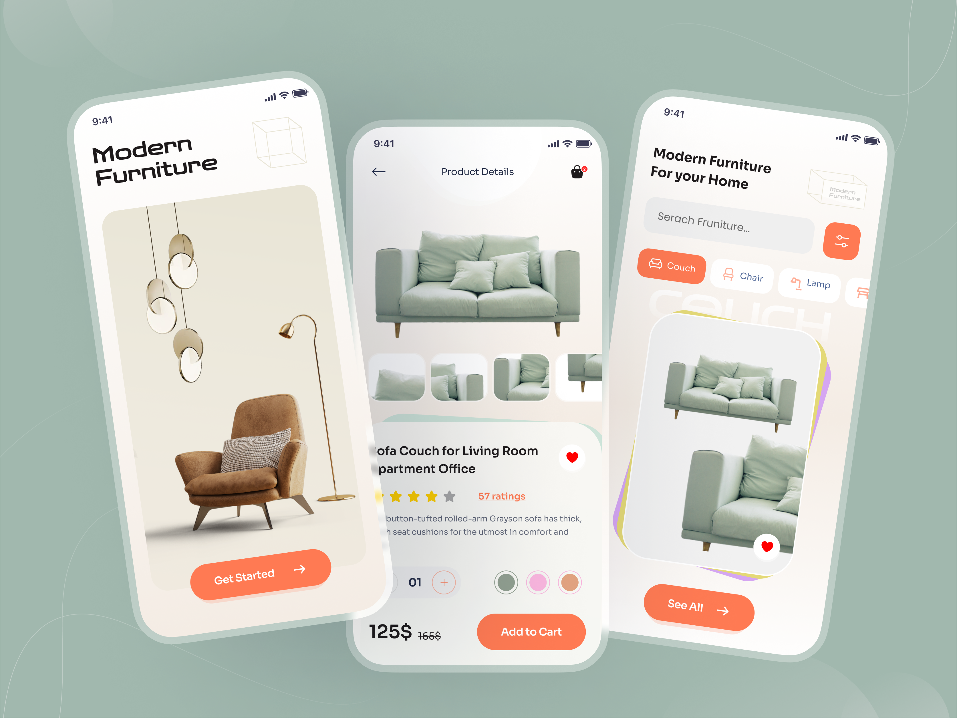 Example of Elegant & Intuitive Mobile App UI Design