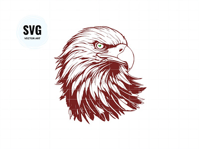 Eagle SVG eagle clipart eagle decal eagle layered vector vector illustration