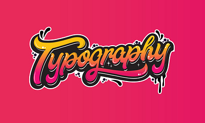 I will create custom hand lettering calligraphy typography logo 3d animation branding design flat graphic design illustration logo minimal motion graphics ui ux vector