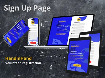 Sign up page_ volunteer event_ #Daily UI daily ui dailyui design graphic design illus typography ui ux