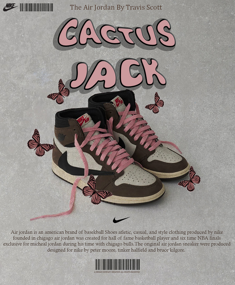 travis scott shoe line
