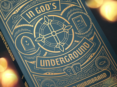 In God's Underground: Richard Wurmbrand — Redesign book cover design design illustration illustrator indesign photoshop vector